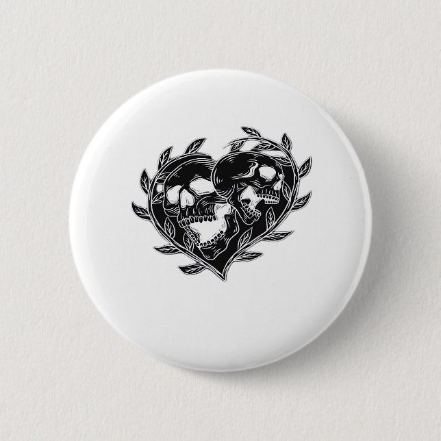 Til Death Do Us Classic 6 Cm Round Badge (Front)