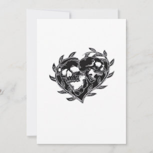 Til Death Do Us Classic Holiday Card