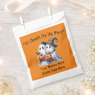 Til Death Do Us Part Halloween Wedding Favour Bag