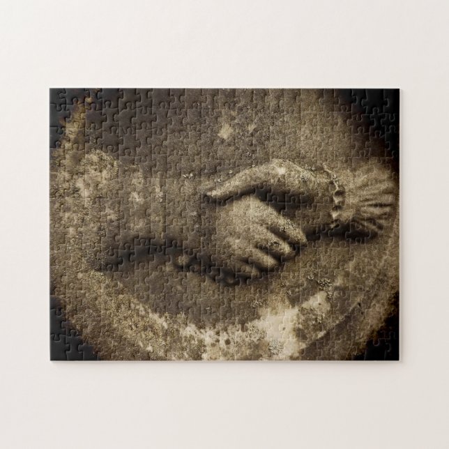 'til death do us part hands Puzzle sizes varies (Horizontal)