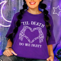 Til Death Do Us Party Gift For Bridesmaids Gothic