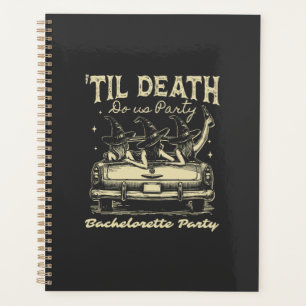 Til Death Do Us Party Halloween D Yellow Planner