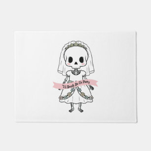 Til Death Do Us Party Halloween Doormat