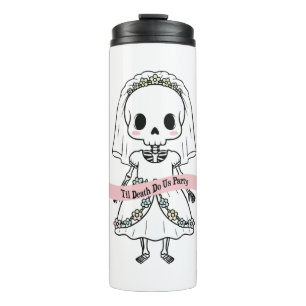 Til Death Do Us Party Halloween Thermal Tumbler