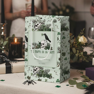 Til Death Do Us Party Irish Skulls Bridal Shower Small Gift Bag