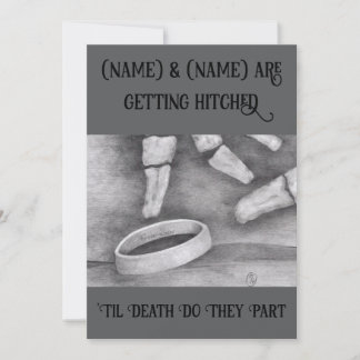 'Til Death Invitation