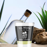 Til Death Skeleton Lovers Tarot Card Goth Wedding