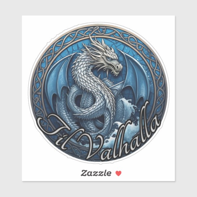 Til Valhalla Vinyl Sticker (Sheet)