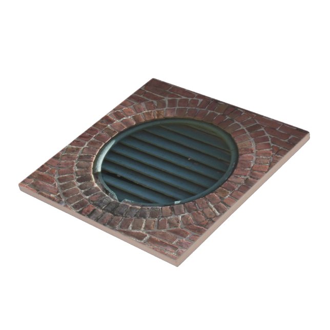 Tile - Air Vent in Brick Wall (Side)