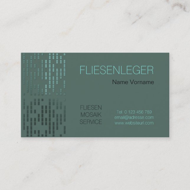 tile business card (Front)