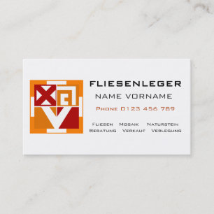 tile business card