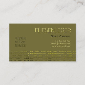 tile business card