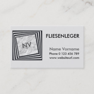 tile business card