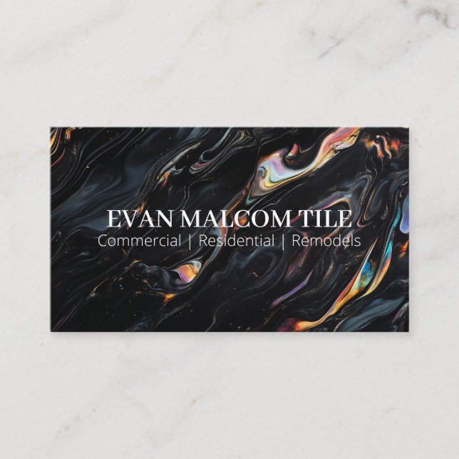 Tile Business Card (Front)