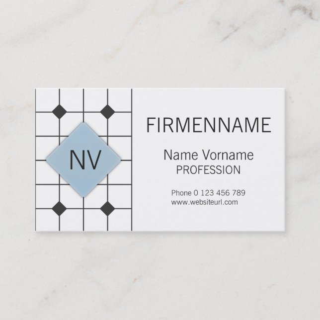 tile business card (Front)