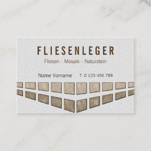 tile business card