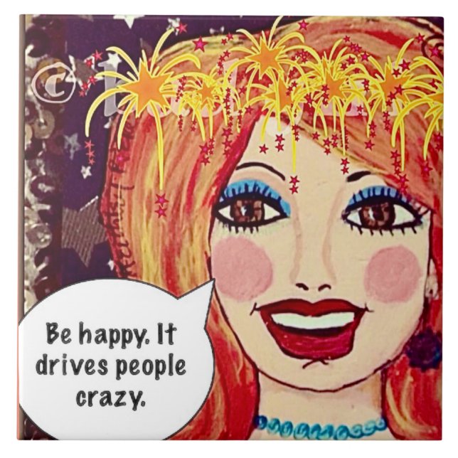 Tile/coaster/trivet Ceramic Tile (Front)