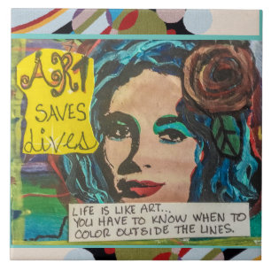 Tile/coaster/trivet Ceramic Tile