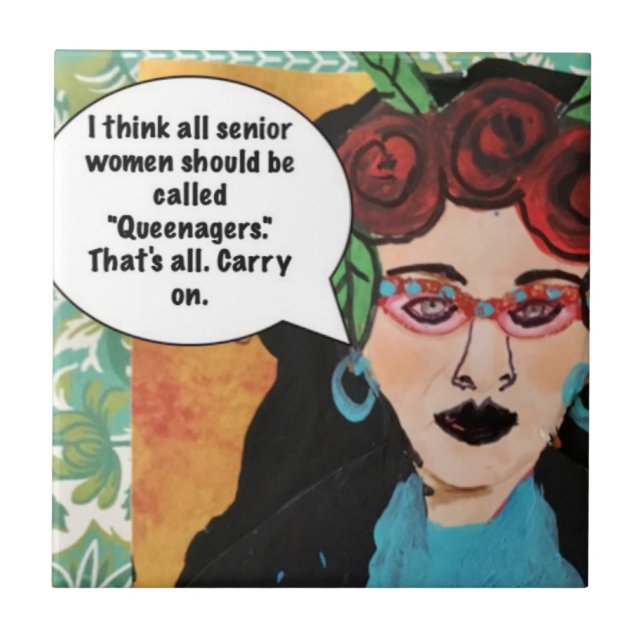 Tile/coaster/trivet Ceramic Tile (Front)