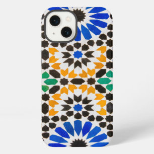 Tile decoration at Bahia Palace iPhone Case