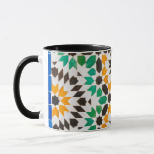 Tile decoration at Bahia Palace Mug