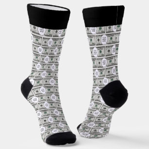 Tile Design With Your Image On 100 Dollar Images Socks