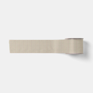 Tile Grid Satin Ribbon
