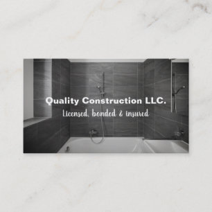 Tile Installer Business Card