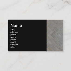 Tile installer business card
