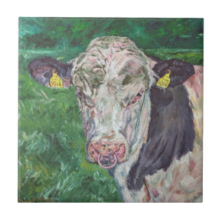 Tile - Irish Friesian Bull