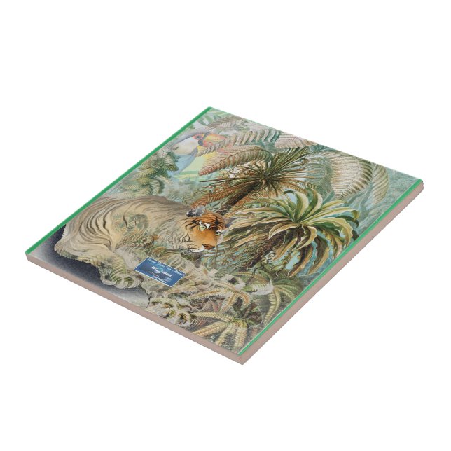 Tile Light-Green(Jungle Fever) RFPMDesigns©️2024 (Side)