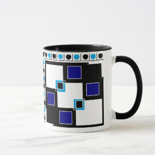 Tile Like Design Mug
