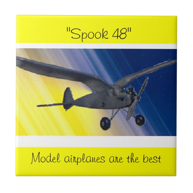 Tile - Model Aeroplane - Spook 48 (Front)