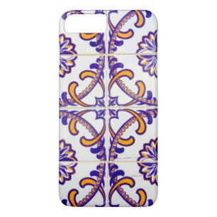 Tile pattern close-up, Portugal iPhone 8 Plus/7 Plus Case