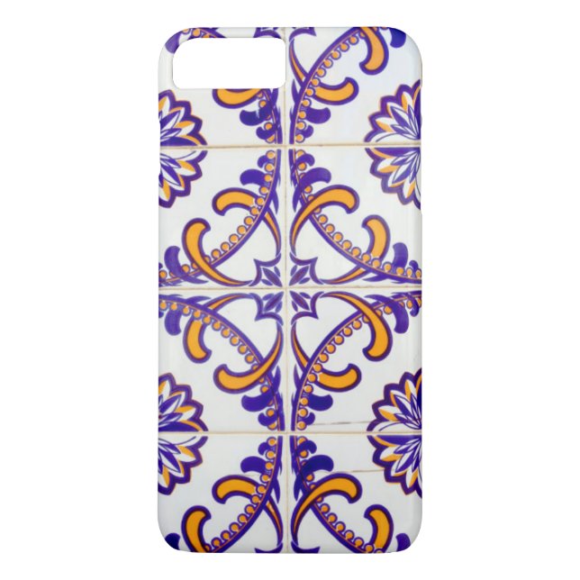 Tile pattern close-up, Portugal Case-Mate iPhone Case (Back)
