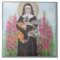 Tile Saint Gertrude Patron St. of Cats Trivet