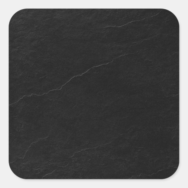 tile-sticker-black-slate-squares square sticker (Front)
