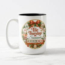 Tile Thursdays Mahjong Mug Mahjong Club Gift
