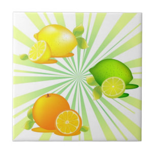 Tile Trivet-Citrus