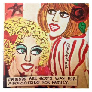 Tile-trivet-wall art ceramic tile