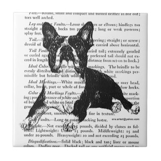 TILE-UNDER $20 GIFT BOSTONBULL      KITCHEN TRIVET