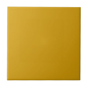 Tile with Golden Yellow Background