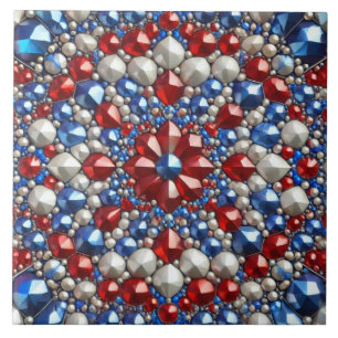Tile with Netherlands Colours modern Design