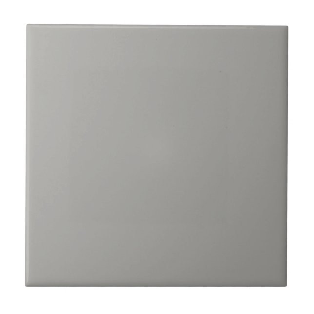 Tile with Pastel Grey Background (Front)