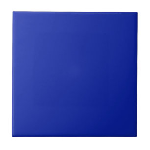 Tile with Royal Blue Background