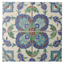 tile with vintage design
