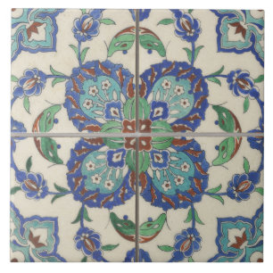 tile with vintage design