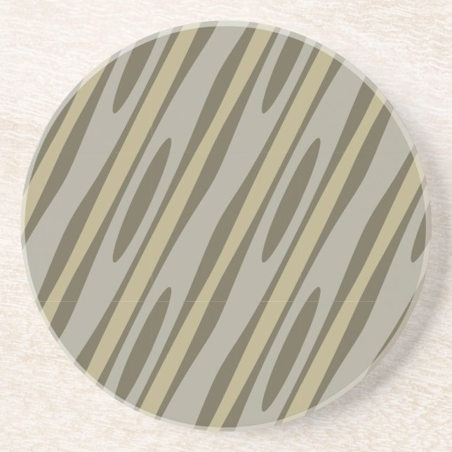 Tileable Sinuous Pattern Coaster (Front)