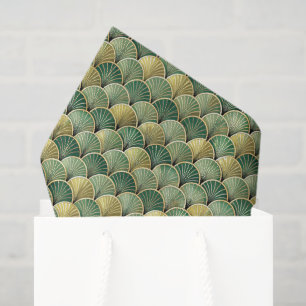 Tiled Art Deco pattern Tissue Paper