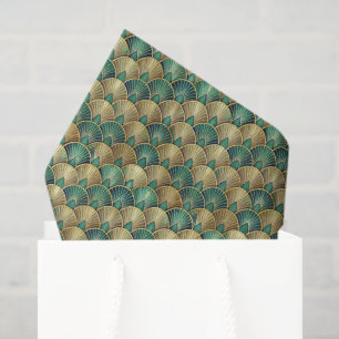 Tiled Art Deco pattern Tissue Paper